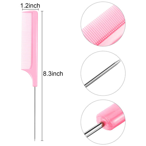 Pink Point Tip Comb